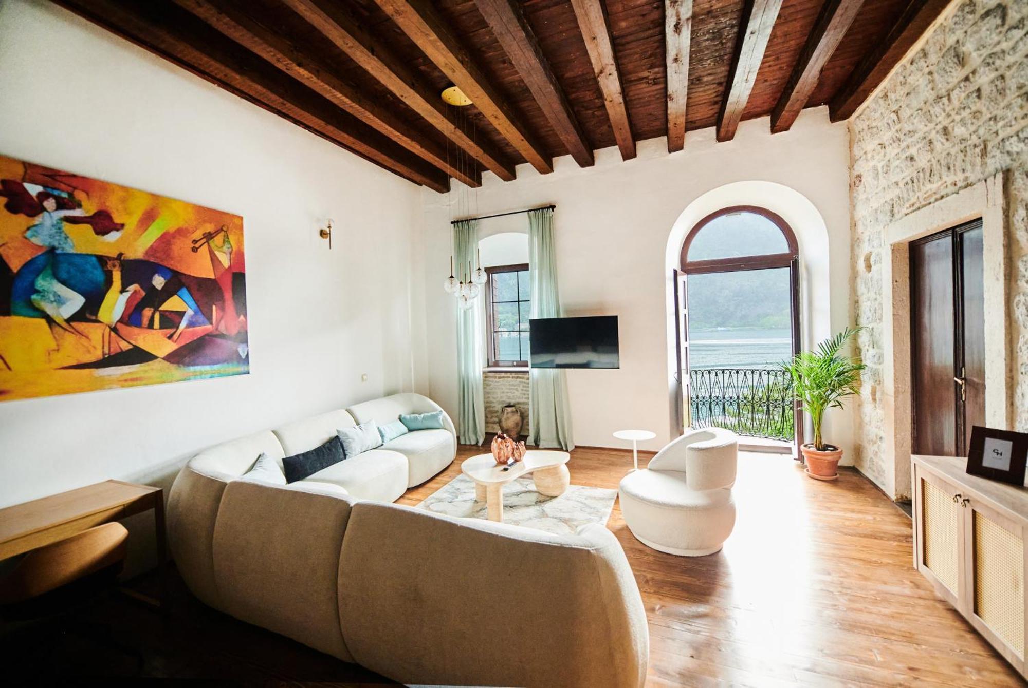 Luxury Palace Apartment Kotor Buitenkant foto